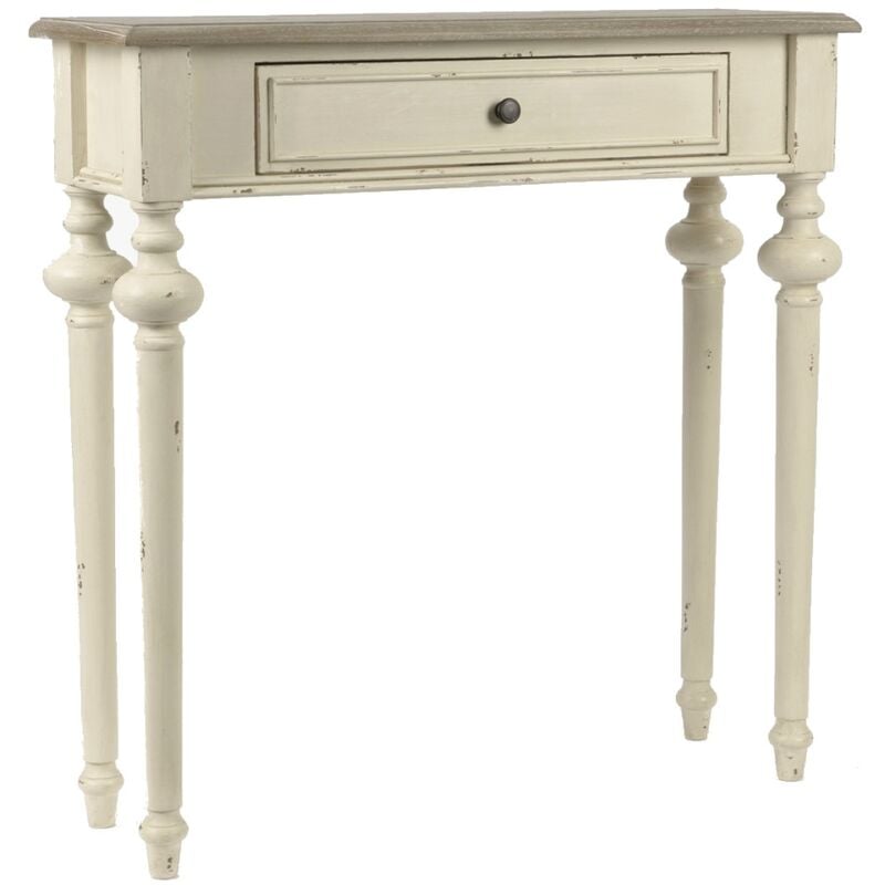 M&s - Amadeus - Console 1 tiroir Légende 80x25 bois de Mindi