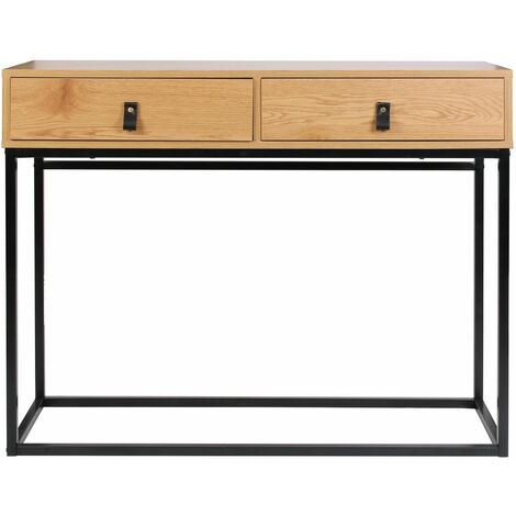 Console 2 tiroirs design industriel JACK