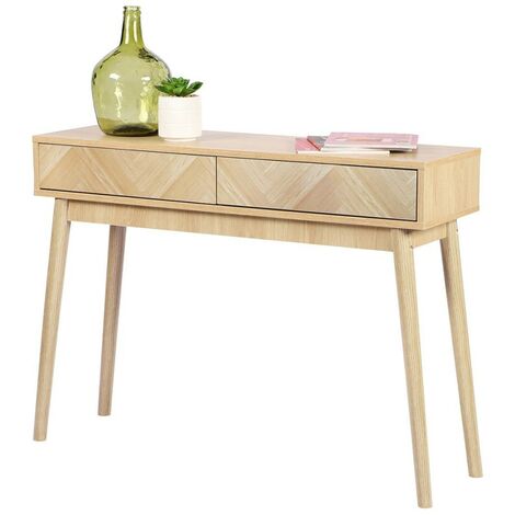 Console 2 tiroirs Shelby