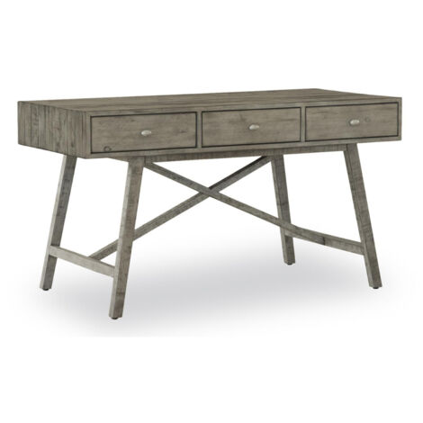 Console 3 tiroirs - Bois - Gris - Décoration d'Autrefois