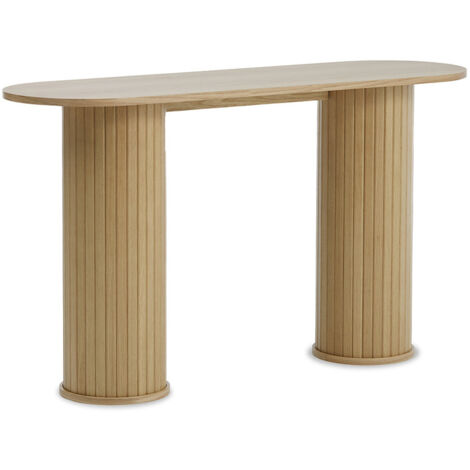 Console - Bois naturel - ALBA