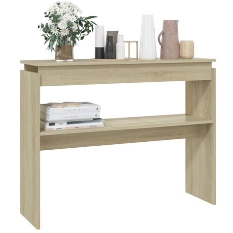 Console Chêne sonoma 102x30x80