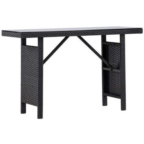 Console de Jardin "Padova" 120cm Noir