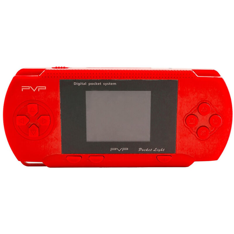 Console de jeu vidéo portable PVP Station Light 3000 avec jeux inclus Couleur: Rouge
