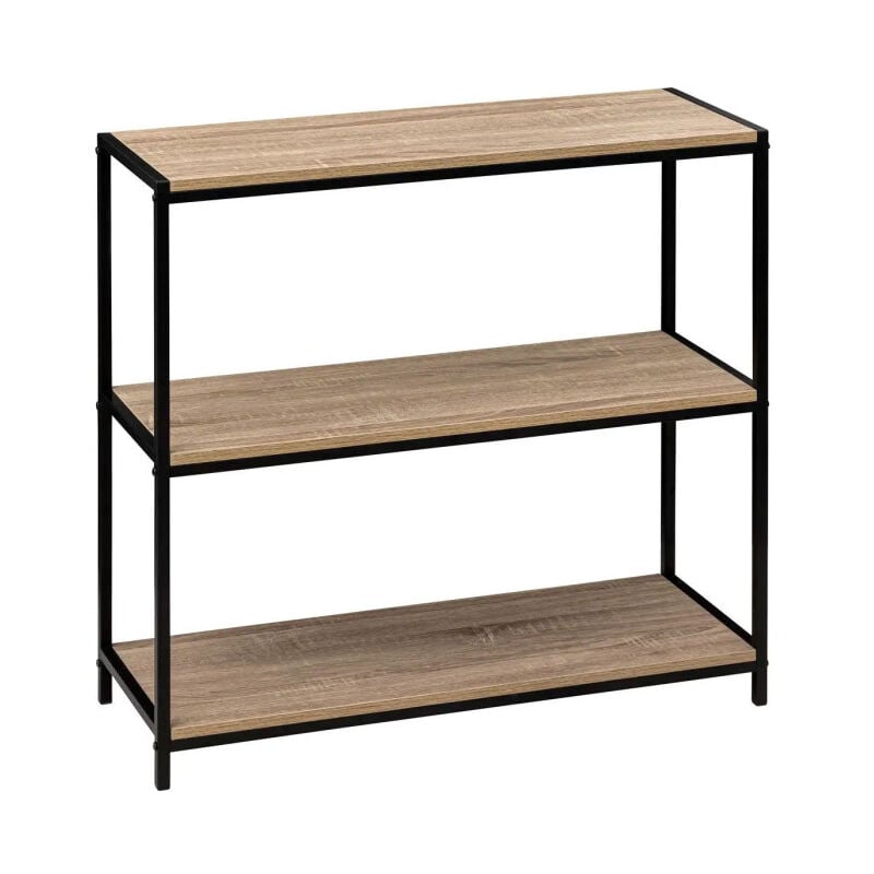 Five Simply Smart - Console Design 3 Niveaux 'Aliaj' 80cm Naturel