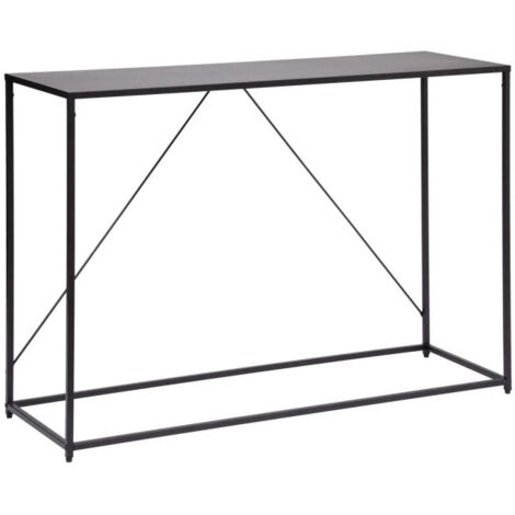 Console Design en Métal "Gota" 120cm Noir