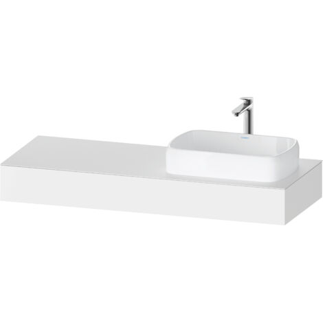 Console Duravit Collection One, 1400x550x170mm, avec découpe à