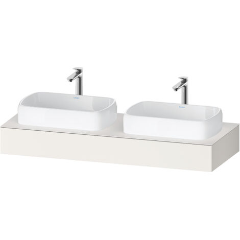 Console Duravit Collection One, 1400x550x170mm, découpe à gauche