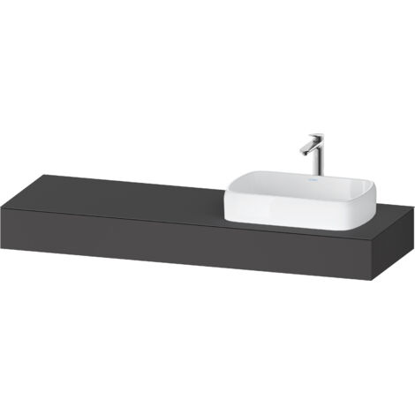 Console Duravit Collection One, 1600x550x170mm, avec découpe à
