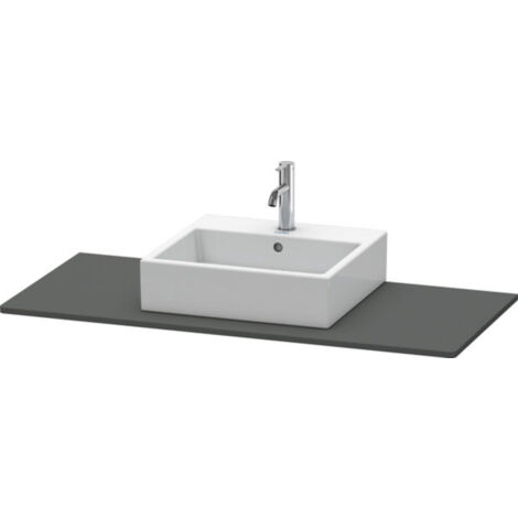 Console Duravit XSquare 060D, 800 x 550 mm, 1 découpe,