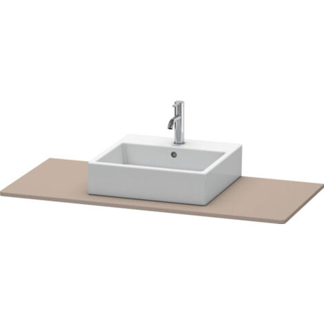 Console Duravit XSquare 060D, 800 x 550 mm, 1 découpe,