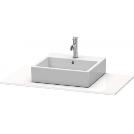 Console Duravit XSquare 060E, 1000x 550 mm, 1 découpe,