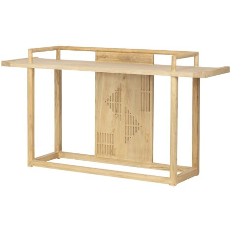 Console en bois de Lopburi 150 x 40 x 81 cm