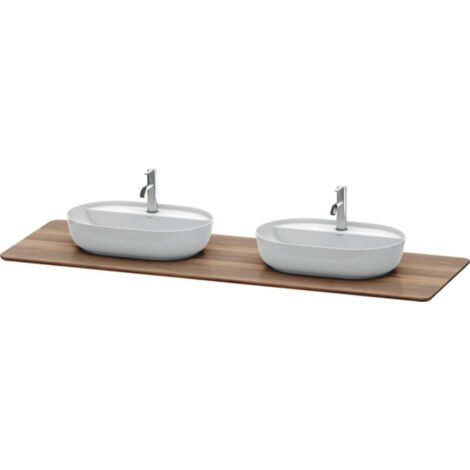 Console en bois massif Duravit Luv LU9462B, largeur 1783mm,