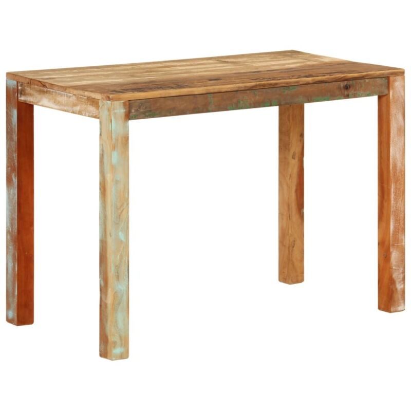 Vidaxl - Table de salle à manger 110x55x76cm Bois massif de récupération