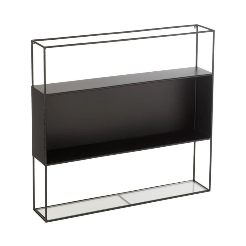Paris Prix - Console en Métal 'Maryanne' 80cm Noir