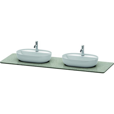 Console en pierre de quartz Duravit Luv, largeur 1783mm, adaptée