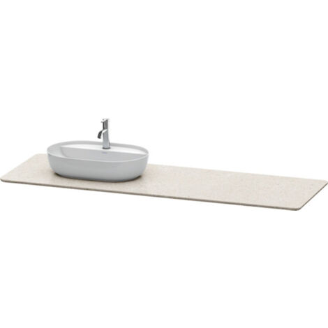 Console en pierre de quartz Duravit Luv, largeur 1783mm, adaptée