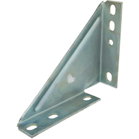 Console équerre pour montage rail 38/40 207 x 165 x 4 mm
