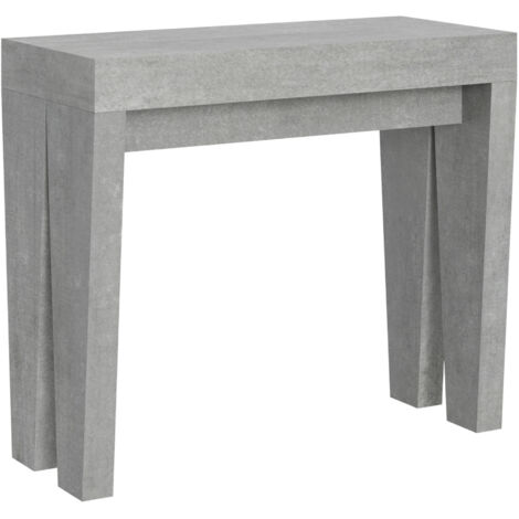 Console extensible 90x40/196 cm Spimbo Small Cemento