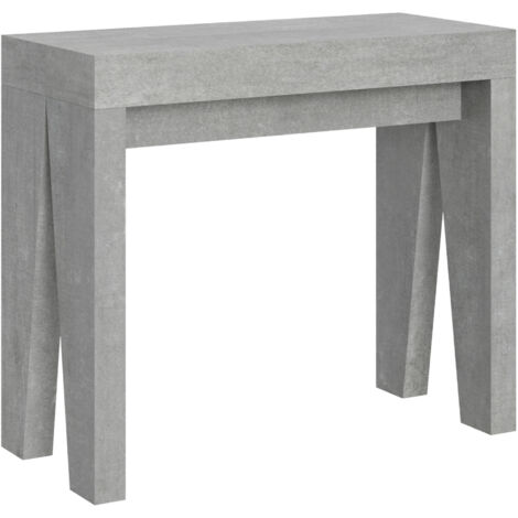 Console extensible 90x40/300 cm Naxy Cemento