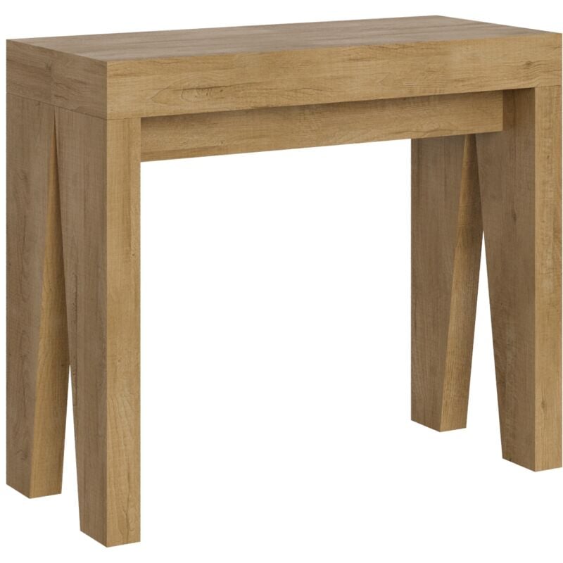 Console extensible 90x40/300 cm Naxy Quercia Natura