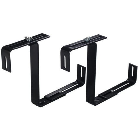 CONSOLE EXTRA ROBUSTE 1 PAIRE, NOIR ORTHEX 2972090
