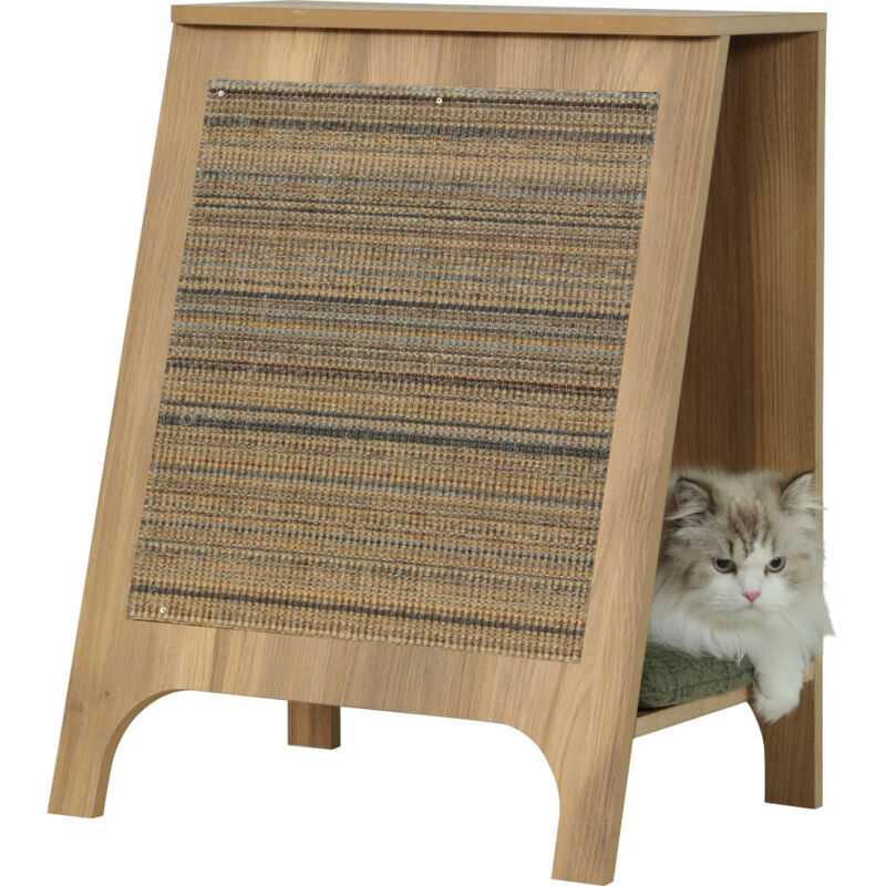 Console griffoir Boréal 3 en 1 vert L pour chat - zolux Console griffoir Boréal 3 en 1 vert L pour chat - zolux