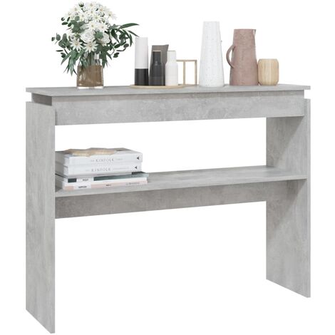 Console Gris béton 102x30x80