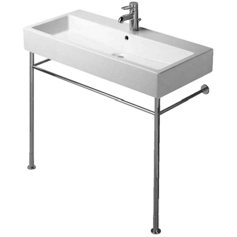 Duravit - Vero - Support métallique pour lavabo, chrome, support pour lavabo Vero 045410 0030671000