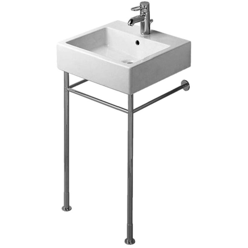 Duravit - Vero - Support métallique pour lavabo, chrome, support pour lavabo Vero 045450 0030651000