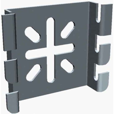 Legrand – Support mural Wandausleger CM586130 en acier galvanisé – Longueur 93mm – Largeur 19mm – Tragabilité 1kN pour chemins de câbles légers