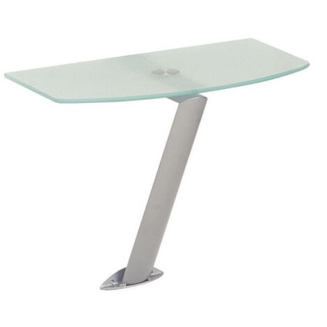 Console Murale Design "Isée" 50cm Transparent