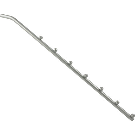 Console perroquet ø 10 - Décor : Inox microbillé - Diamètre : 10 mm - Longueur : 395 mm - Matériau : Inox - CUIVRINOX
