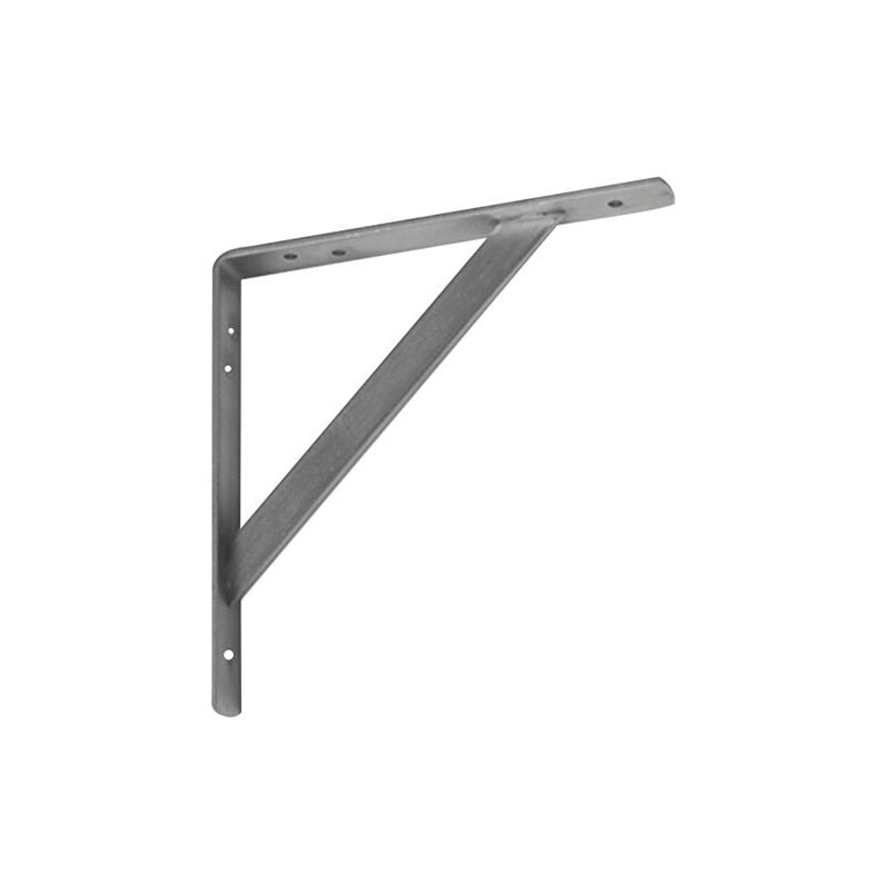 Afbat - Console renforcée 400x400 40x4mm zingué blanc