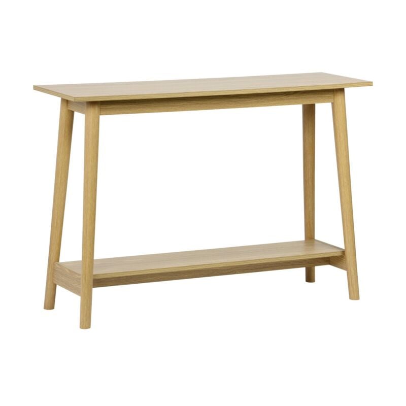 Console scandinave effet frêne. 1 étagère
