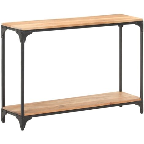 Console Table 110x30x75 cm Solid Acacia Wood vidaXL