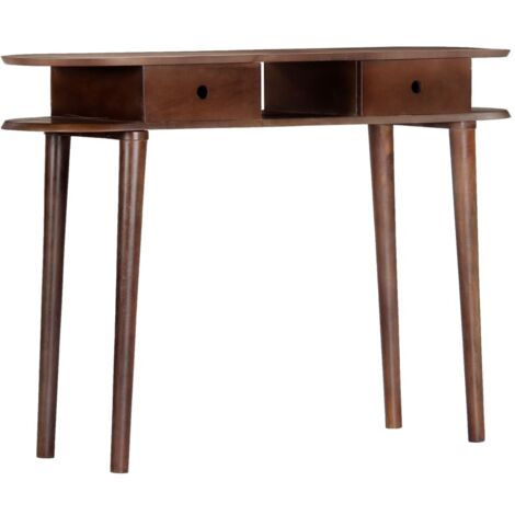 Console Table 110x35x76 cm Solid Acacia Wood vidaXL