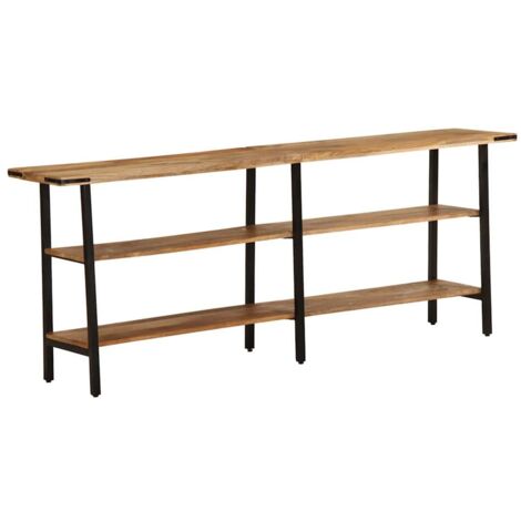 Console Table 180x35x70 cm Solid Wood Mango vidaXL