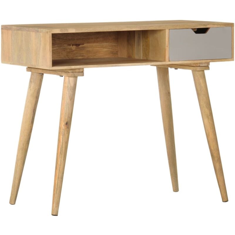 Console Table 89x44x76 cm Solid Mango Wood Vidaxl