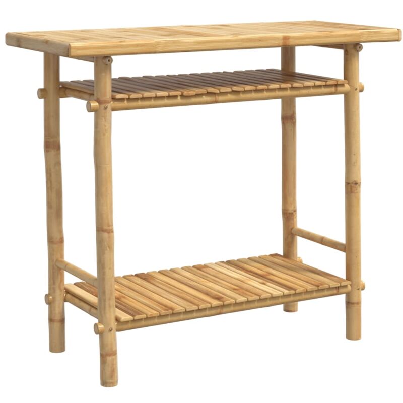 Console Table 90x37x75 Cm Bamboo Vidaxl