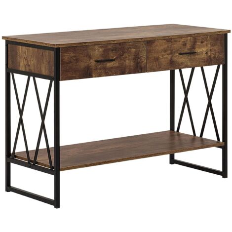 Console Table AYDEN Dark Brown