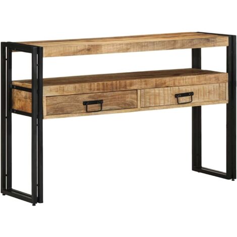 Console Table Brown 120 x 33 x 75 cm Solid mango wood vidaXL