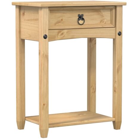 Console Table Corona 55x35x73 cm Solid Wood Pine vidaXL