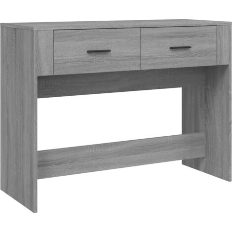 Console Table Grey Sonoma 100x39x75 cm Engineered Wood vidaXL