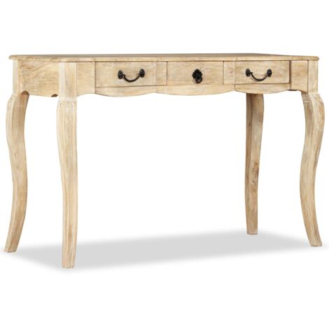 Console Table Solid Mango Wood 120x50x80 cm vidaXL
