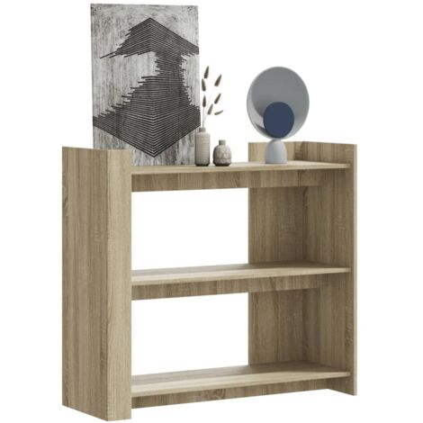 Console Table Sonoma Oak 100x35x90 cm Engineered Wood vidaXL