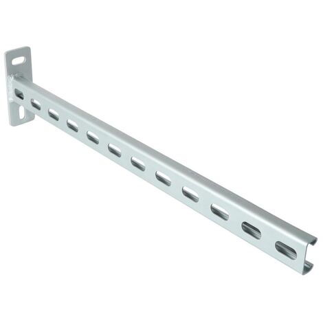 Console verticale BIS RapidStrut® pour l'installation des tubes verticaux en nappes longueur 600mm platine 130x48mm - Walraven