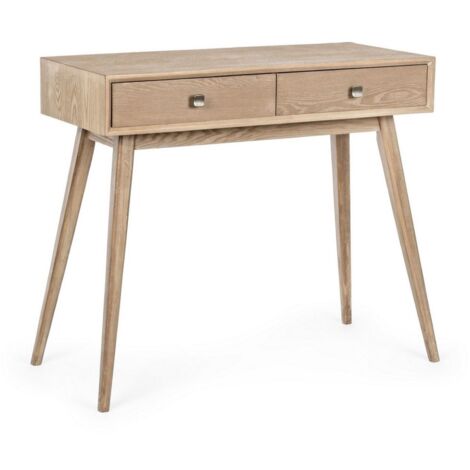 Consolle "Alannis" struttura in legno di abete con cassetti per interni -3 cassetti