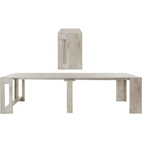 Consolle Allungabile 51/300x90x77 cm Pratika Cemento
